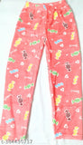 Random color fleece fur winter pyjamas, free size 28-34 waist, cozy fleece material for women & girls, Brand-e Fashion