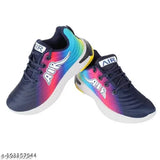 Colorblocked mesh running shoes for kids, ideal for both boys and girls. Add a vibrant touch to your child's attire with these stylish colorblocked shoes. Team them with denim shirts, jeans, and canvas belts