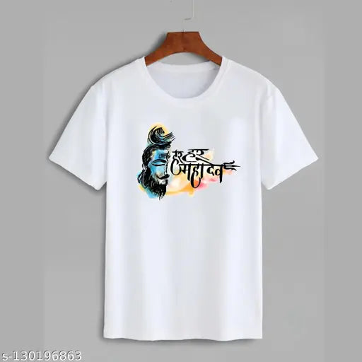 Premium quality men's polyester round neck t-shirt in various sizes (S, XL, L, M, XXL) from India