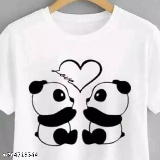 Cotton blend printed crop top for women in short sleeves, size S-XL, India origin