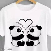 Cotton blend printed crop top for women in short sleeves, size S-XL, India origin