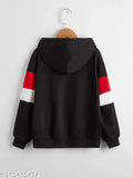 Cotton colorblocked hoodie for boys, hot selling sweatshirt with long sleeves, India origin