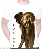 Polyester printed Kalki t-shirt featuring Rebel Star design, short sleeves, M-XXXL sizes, made in India