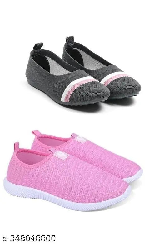 Indian-made mesh loafers belles combo - high quality, skin-friendly, orthopedic & diabetic friendly footwear