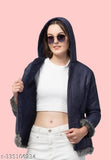 Nylon solid casual winter jacket for women, warm and soft quilted style, S-L sizes available