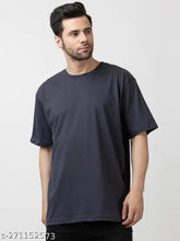 Loose fit, quick dry KEPA Men's Cotton Active Lite running and gym t-shirt, half sleeves, solid color, XL (48 in chest, 30 in length)