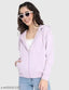 Lavender fleece zipper hoodie for women, stylish and comfortable, made in India
