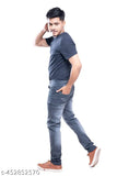 Denim men's jeans dyed/washed, versatile wardrobe staple available in sizes 28-40 inches