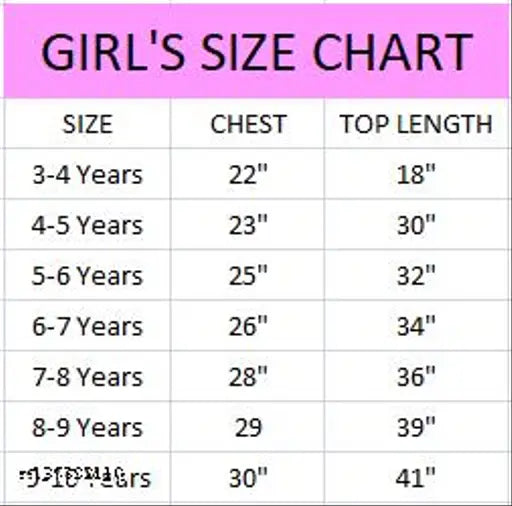 Georgette printed net dress for girls, three-quarter sleeves, 3-4 years size (22in bust, 29in length)