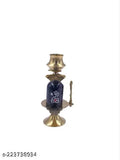 Brass Sai Collection Shiva Lingam statue, intricately crafted for home puja or temple decor