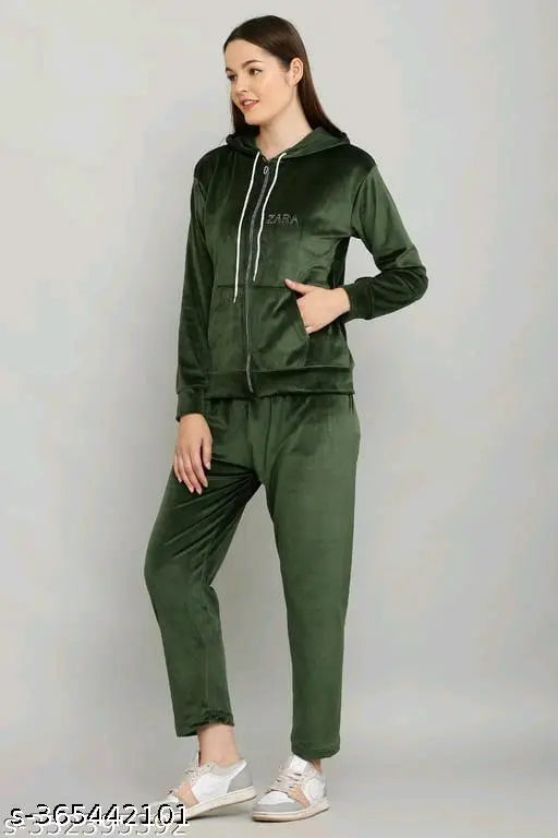 Indian-made velvet top and bottom 003, long-sleeved luxurious velvet ensemble for women