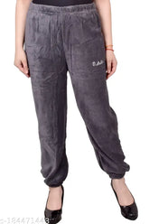 Velvet winter pyjamas, free size for ladies, soft and high-quality Indian-made clothing
