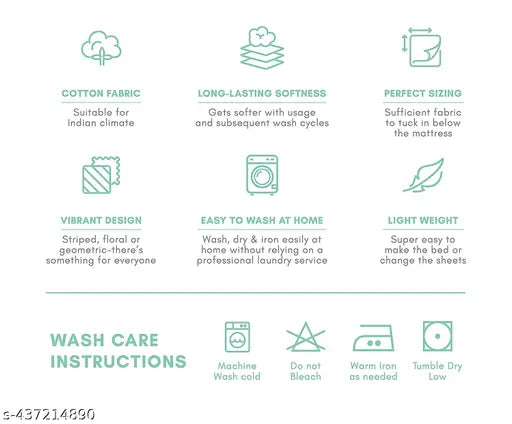 Reversible microfibre polycotton AC comforter, 220 GSM, single bed size (60x90 inches)