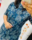 Rayon printed kurta set with palazzos, fashionable and vibrant, Pack of 2 in multiple sizes