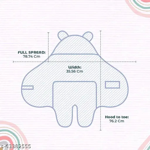 Fleece hooded baby swaddlers (2-pack), unisex baby blankets for newborns, ideal for mild winter