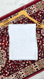 Chikankari cotton pant, hand-embroidered in fine cotton, perfect for various women's occasions, India origin
