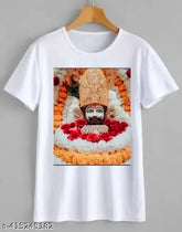 Cotton Khatu Shyam T-shirt, double-side printed for men and boys, daily use, Jai Shree Shyam, made in India