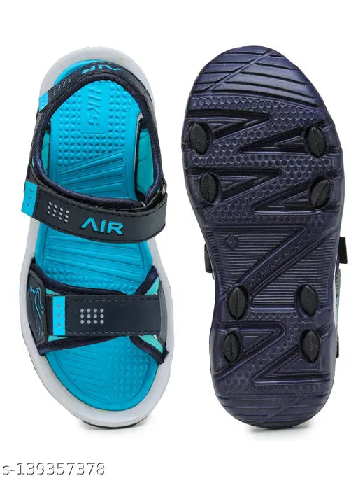 EVA sports sandals for boys, printed net pattern, ideal for active play