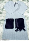 Black cotton kurta set with dupatta and bottomwear - printed, pack of 4 in sizes S, L, XL, XXL (Indian origin)