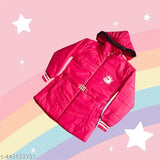 Solid cotton, waterproof kids jacket. Warm, breathable, and adjustable for outdoor adventures