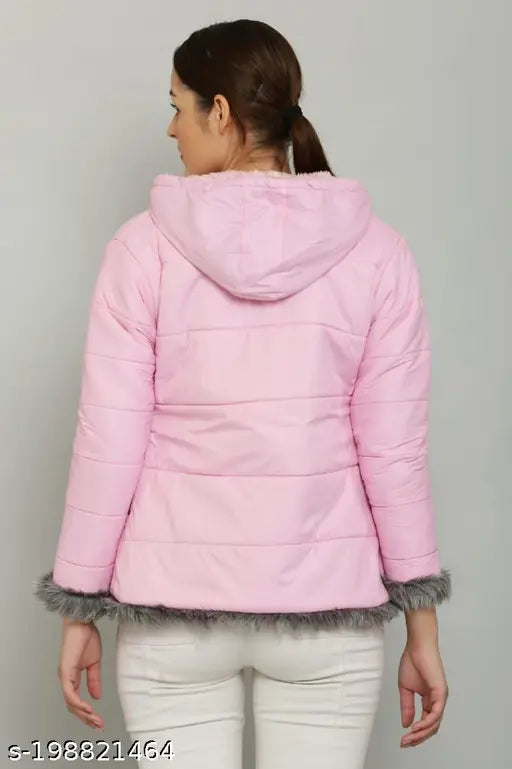 Indian Western wear bumper jacket S (32in bust, 22in length), perfect cold-weather style