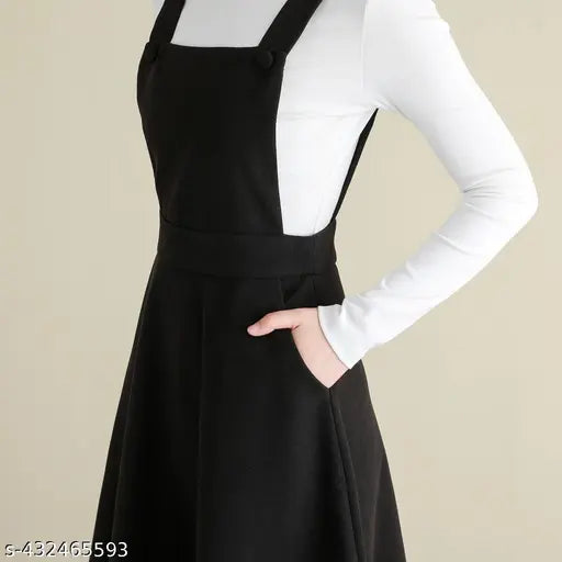 Bhutaiya sleeveless two-piece Western dress for women, solid net material, XS to XL sizes, Indian origin