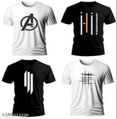 Mens lycra tshirt for gym running, athletic casual wear. Printed short sleeves, available in sizes S-XL. On hanger. Made in India
