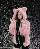 Wool bola jacket with self-design net pattern in neutral tones, ideal for cool weather