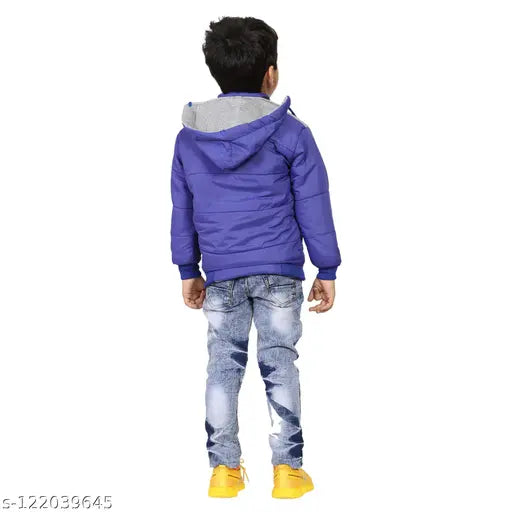Colorblocked nylon jacket for boys, 0-3 months, official club style from India
