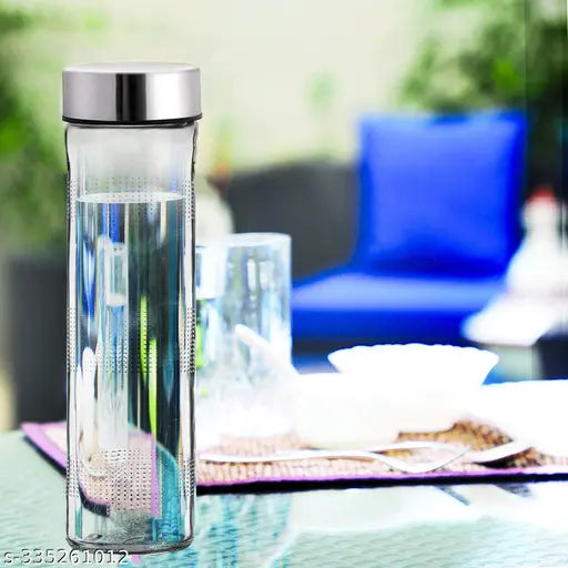 Double-layer stainless steel leakproof glass water bottles, 750ml (set of 2) - premium quality, wide mouth design, perfect for drinks, crafts, and travel