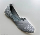Canvas slip-on ballerina Jutti Jutis in solid color for women, India-made Juli2 wedding shoes