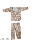 Wool winterwear set for kids (pack of 3): Long-sleeve printed net design, suitable for ages 0-3 years