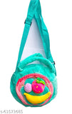 Soft, vibrant canvas flower sling bag for kids, suitable for casual use and travel