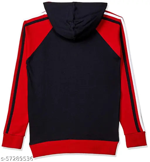 Cotton kids sweatshirts & hoodies in solid colors, ideal for winter wear with side pockets and zip closure. Sizes: 5-6Y, 7-8Y, 9-10Y, 11-12Y, 13-14Y, 15-16Y. Made in India