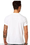 Custom Men's polyester cotton blend t-shirt, short sleeves, printed design for brand visibility