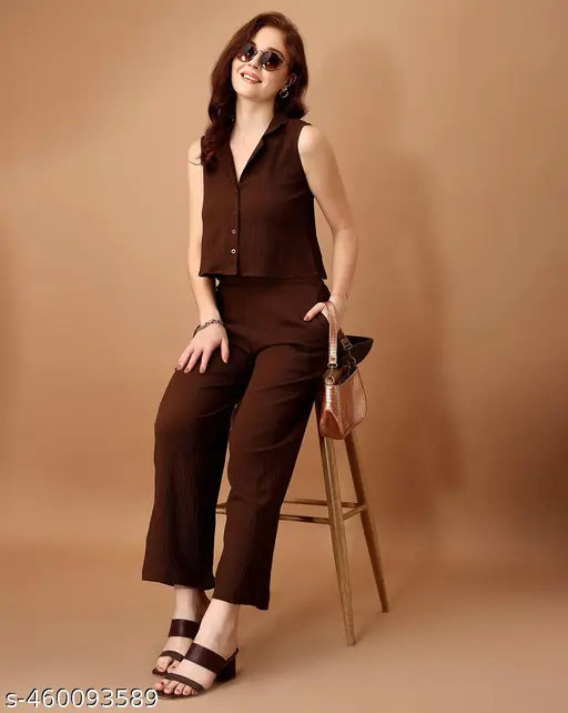 Sleeveless cordset from India, versatile apparel accessory