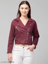 Classic women's suede zipper jacket, solid leather and long sleeves, Juglygirls winter style on mannequin