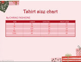 Happy Diwali polyester t-shirt, printed with net pattern and short sleeves. Available in sizes S to XXL