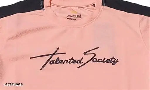 Nylon long-sleeve boys t-shirt with printed net design, Tinkle Stylus Boys Tshirts