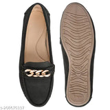 Suede bellarinas for women - stylish peep toes, best-selling festive footwear in India