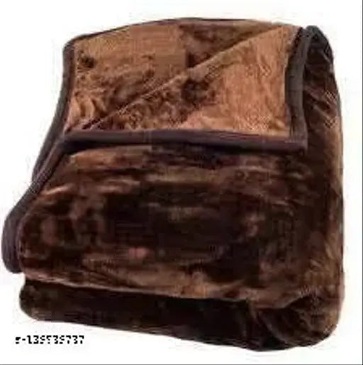 Soft & warm microfiber mink blanket, durable quality comforter for cozy relaxation