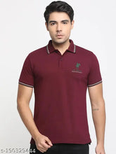 Maroon Masculino Latino men's printed polo t-shirt, cotton, short sleeves, premium quality bio-washed