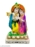Detailed marble Krishna idol (14x9x6 cm), intricate Indian art for spiritual home decor