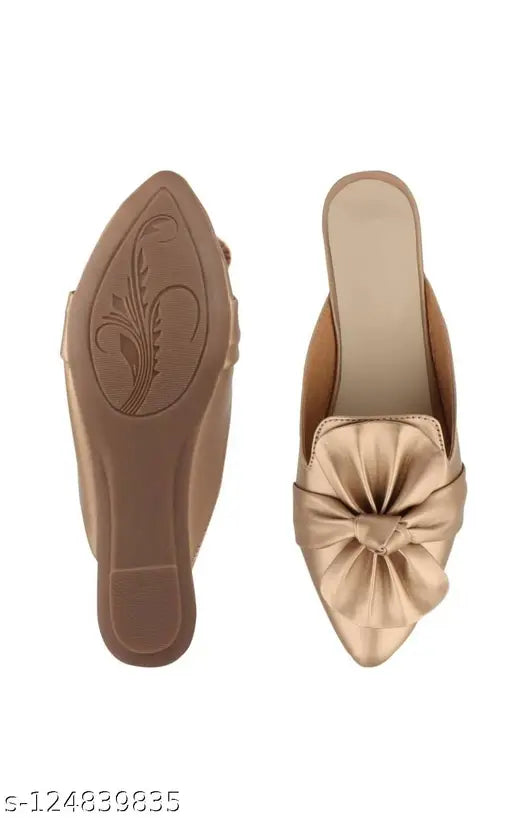 Leather Women's Slippers: Lightweight, Comfortable Wedges with Soft Footbed - Ideal for work, travel, party wear