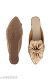 Leather Women's Slippers: Lightweight, Comfortable Wedges with Soft Footbed - Ideal for work, travel, party wear