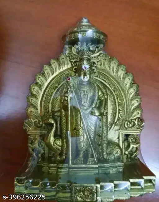 Poly resin Murugan statue for Pooja room, divine vibes, India origin
