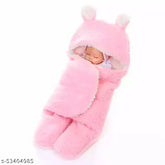 Soft microfiber new born wearable blanket set, classic design for baby boys and girls, by BRANDONN