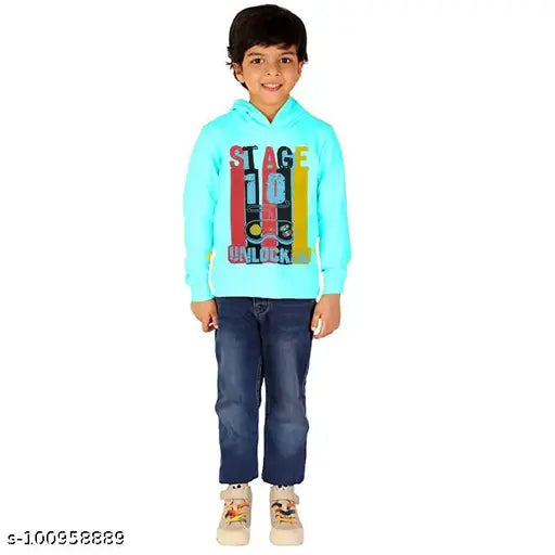 Cotton printed hoodies pack of 3 for boys aged 2-9, vibrant colors and trendy prints