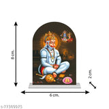 Multicolor acrylic Hanuman idol for car dashboard or home decor, perfect spiritual gift item