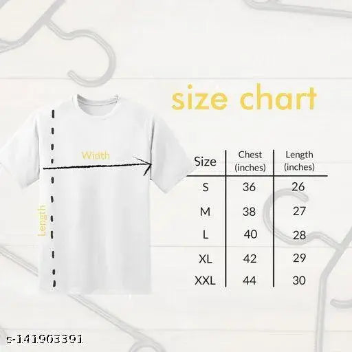 Trendy printed polyester men's t-shirt in Sensational design. Short sleeves, sizes S, M, L, XL. Made in India